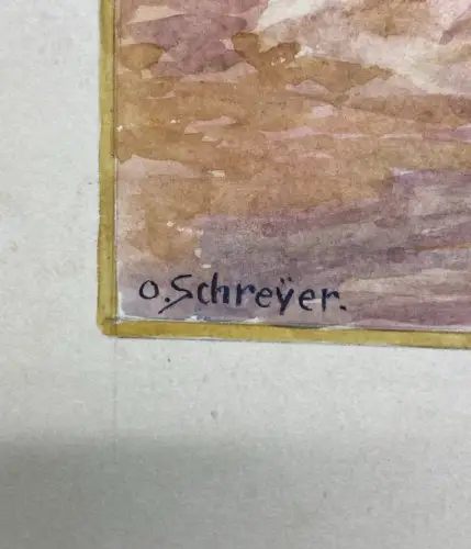 Das Wasser des Lebens No.2 Märchen Aquarell /Tusche um 1900,Gebrüder Grimm