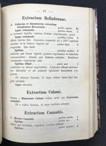 Pharmacopoea Germaniae. Editio Altera 1867 Arznei, Medizin, Pharmaindustrie