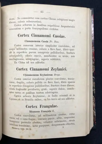 Pharmacopoea Germaniae. Editio Altera 1867 Arznei, Medizin, Pharmaindustrie