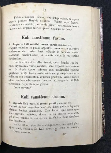 Pharmacopoea Germaniae. Editio Altera 1867 Arznei, Medizin, Pharmaindustrie