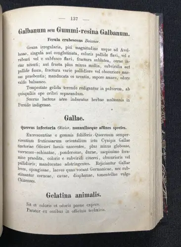 Pharmacopoea Germaniae. Editio Altera 1867 Arznei, Medizin, Pharmaindustrie