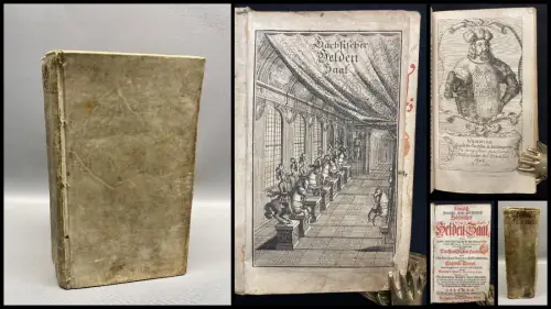 Bircken Königlich-Polnischer, Chur- und Fürstlich-Sächsischer Helden-Saal 2 Bde.