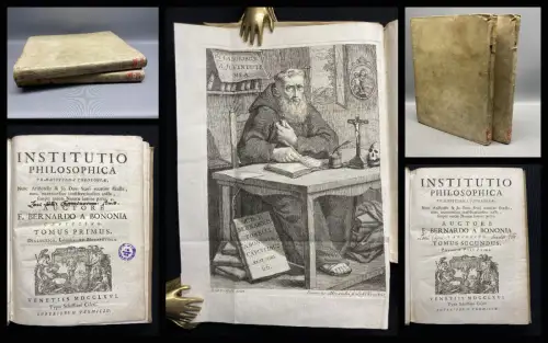 Bologna Institutio Philosophica PraemittendaTheologiae [ ...]1766 2 Bde.(von 3)