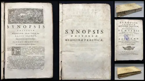 Allen Synopsis universae medicinae practicae, sive doctissimorum 2 Bde.in 1