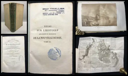 Castelnau Essai Sur L`Histoire Ancienne Et Moderne De La Nouvelle Russie 3.Bd.