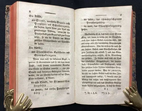 Geologische Beschreibung des Thüringer Waldgebürgs. Teil 1+2( von 5) 1796, 1798