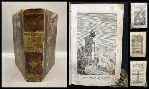 Taschenbuch zur Geschichte verfallener Ritterburgen und Schlösser 2 Bde. in 1