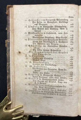 Taschenbuch zur Geschichte verfallener Ritterburgen und Schlösser 2 Bde. in 1