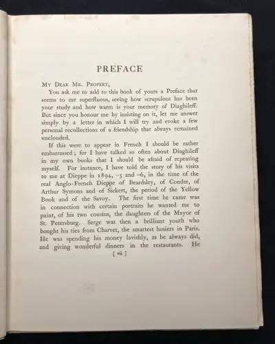 Propert A. W. The Russian Ballet 1921- 1929 with a preface by Jacques Emile