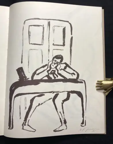 Kafka Franz Die Verwandlung  Mit Lithographien von Michael Karasik 1993