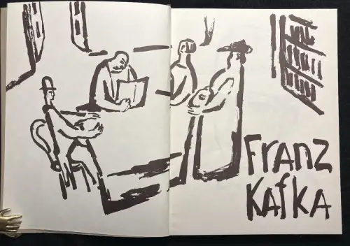 Kafka Franz Die Verwandlung  Mit Lithographien von Michael Karasik 1993