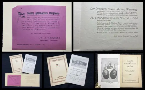 3 Broschuren zum Dresdner Ruderverein- Geschichte des Dresdner Rudervereins[...]