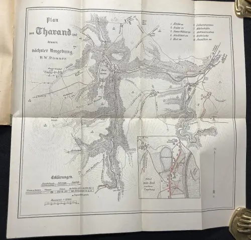 Donner Tharandt eine kurz gefasste Beschreibung des Ortes 1890 Führer Guide