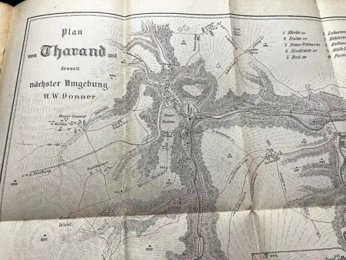 Donner Tharandt eine kurz gefasste Beschreibung des Ortes 1890 Führer Guide