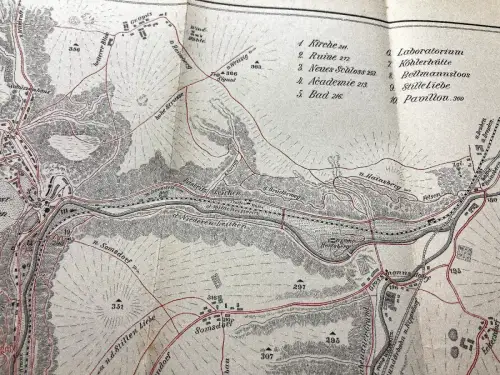Donner Tharandt eine kurz gefasste Beschreibung des Ortes 1890 Führer Guide