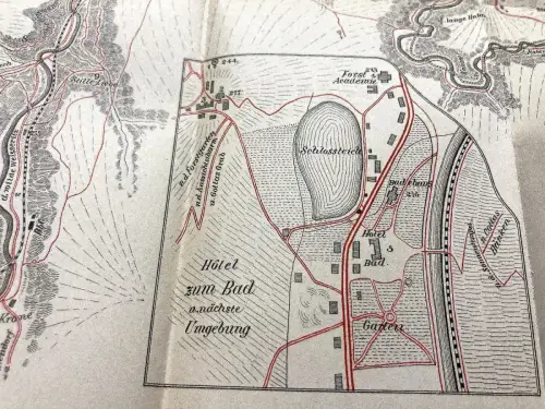 Donner Tharandt eine kurz gefasste Beschreibung des Ortes 1890 Führer Guide