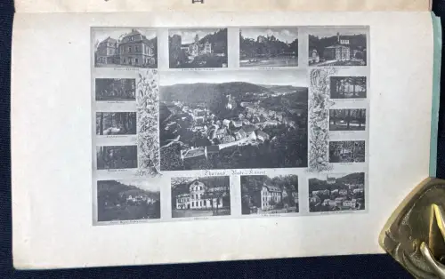 Donner Tharandt eine kurz gefasste Beschreibung des Ortes 1890 Führer Guide