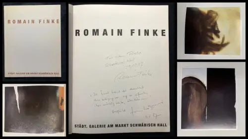 Städtische Galerie am Markt Romain Finke 1987 mit handschriftl. Widmung an Plato