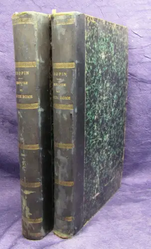 Chopin Histoire Du Roi De Rome (Dug de Reichstadt) um 1850 2 Bände  js