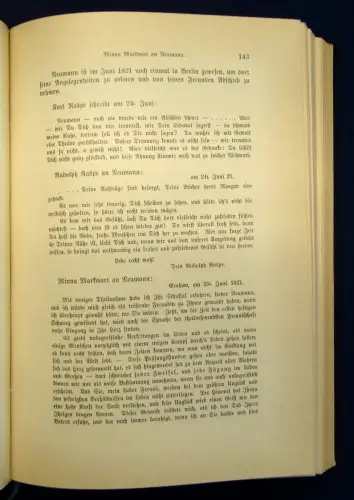  Franz Neumann Erinnerungsblätter v. seiner Tochter Luise Autograph 1907 js