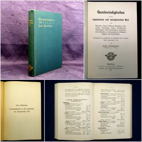Olshausen Geschwindigkeiten in der organischen und anorganischen Welt 1903 mb