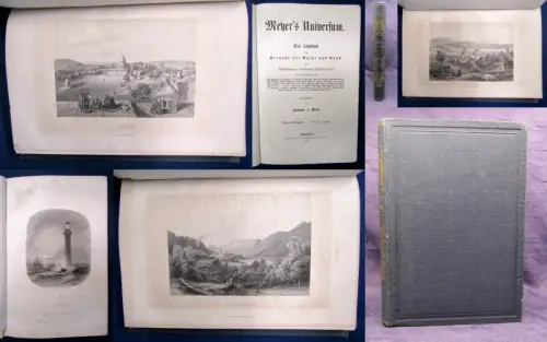 Meyers Universum Ein Jahrbuch für Freunde der Natur und Kunst 3.Bd. 1864 js 