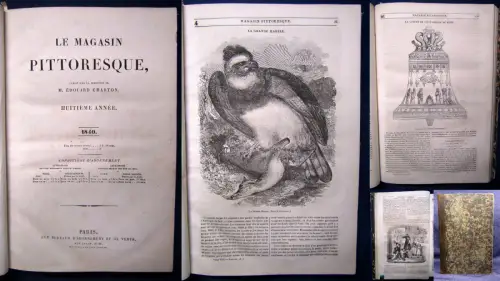 charton Le Magasin Pittoresque 1840 Der malerische Laden Geschichten Lyrik js