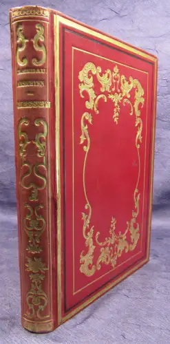 Landau, G. Malerische Ansichten von Hessen. 1842 Mit 36 Stahlstichtaf. sf
