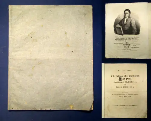 Mittheilungen über Christian Siegismund Horn, Freibergs Wohlthäter 1836 js