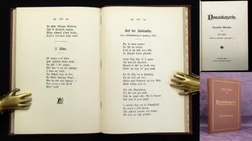 Feller Donaubatzerln Bayrische Gedichte 1908 Belletristik Lyrik Redensarten js