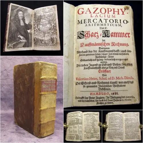 Heins, Valentin 1686 Gazophylacium Mercatorio-Arithmedicum, das ist: Schatz...am
