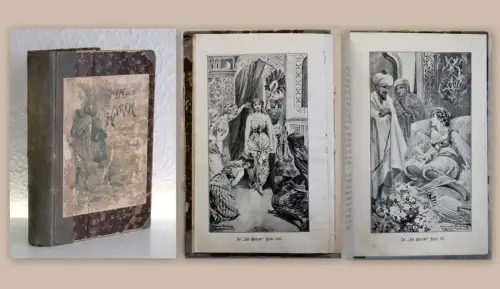 Erich von Nordeck Im Harem um 1900 Roman Franz Wesemann Belletristik rara xz