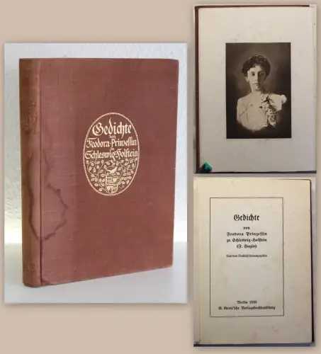 Gedichte von Theodora Prinzessin zu Schleswig-Holstein F. Hugin 1910 xy