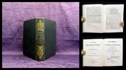 Cooper J.F. Amer. Romane Die Ansiedler an den Quellen des Susquehanna 3.Bd.1848