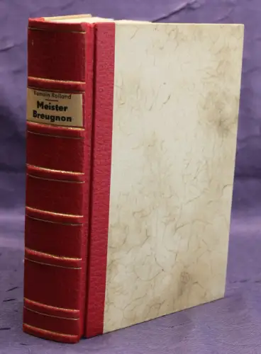 Rolland Meister Breugnon um 1975 Belletristik Klassiker Literatur Roman sf