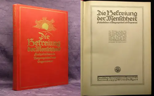 Adler Die Befreiung der Menschheit Freiheitsideen Vergangenheit / Gegenwart 1921