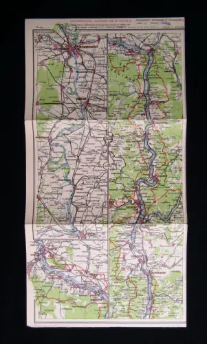 Der Rhein Kleiner Führer durch das Rheintal Ausgabe 1926 Guide Ortsführer