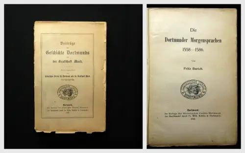 Beiträge zur Geschichte Dortmunds u der Grafschaft Mark XXVII/XXVIII 1920