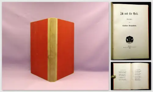 Morgenstern Gedichte 1898 Erstausgabe Belletristik Literatur Lyrik