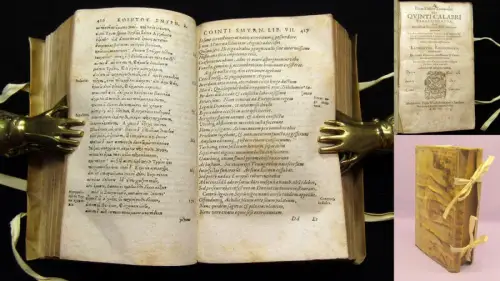 Smyrnaeus 1604 Quinti Calabri Paraleipomena id est Derelicta ab Homero XIV Libri