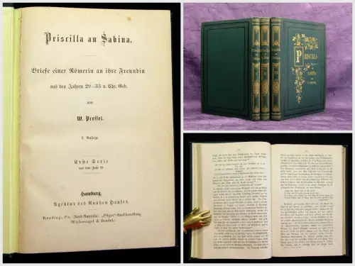 Pressel 1874-1876 Priscilla an Sabina Briefe einer Römerin an ihre Freundin am