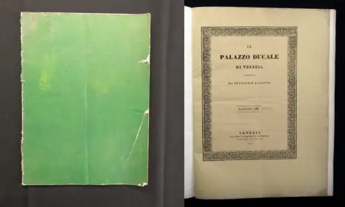 Il Palazzo Di Venezia ilustrato Da Francesco Zanotto 1860 Palast von Venedig js