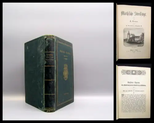 Trinius Märkische Streifzüge Dritter Band 1887 Erzählungen Geographie