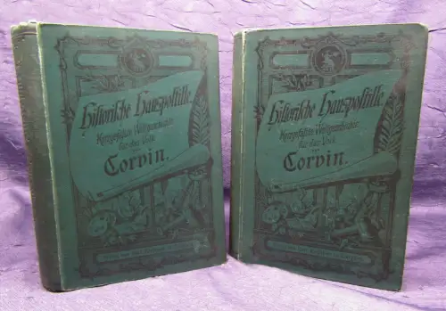Corvin Historische Hauspostille 2 Bde 1885 Weltgeschichte Volkskunde sf