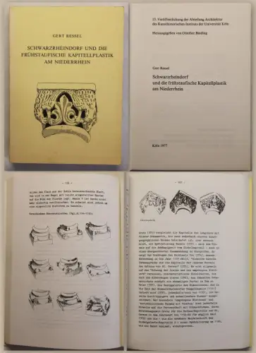 Ressel Schwarzrheindorf & die frühstaufische Kapitellplastik 1977 Architektur xz