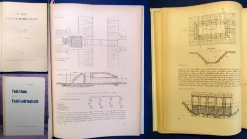 Kreuz Teichbau und Teichwirtschaft 25 Zahlentafeln 51 Abbildungen 1951 js