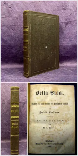 Hendrik Conscience Bella Stock 1862 selten am