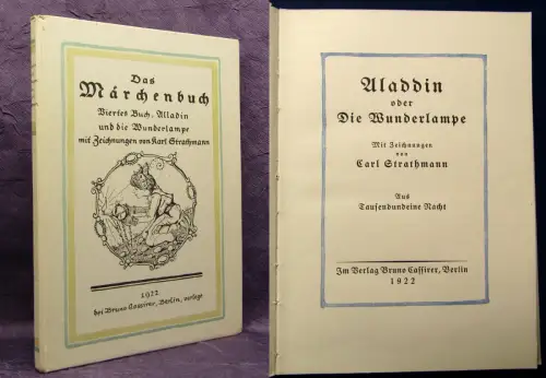 Strathmann Aladdin oder Die Wunderlampe 1922 Aus Tausendundeine Nacht