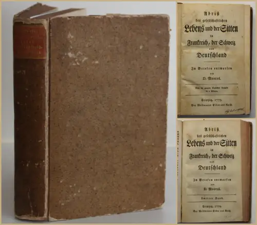 Moore Abriß des gesellschaftlichen Lebens und der Sitten in Frankreich 1779 sf