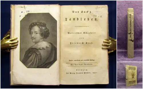 Kind Van Dyck´s Landleben Malerisches Schauspiel 1821 Belletristik Literatur mb